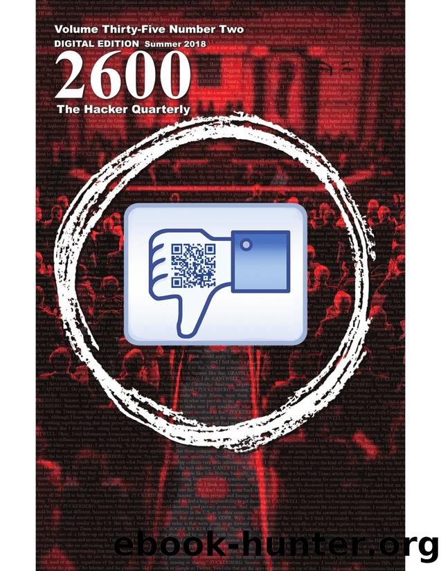 2600: The Hacker Quarterly - Vol. 35, No. 2 by GBPPR Total Information Awareness