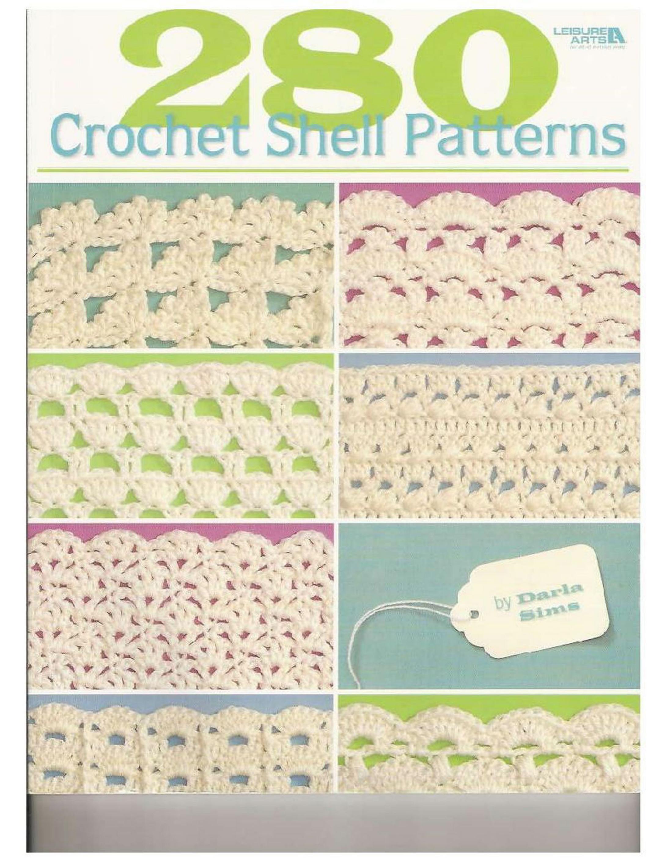 280 Crochet Shell Patterns by Darla Sims