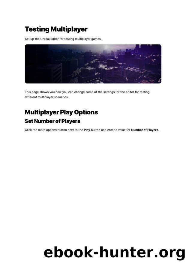 289 Testing Multiplayer by Unknown