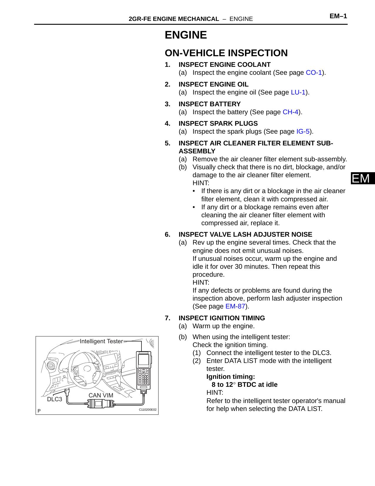 2GR-FE Engine Mechanical by Unknown