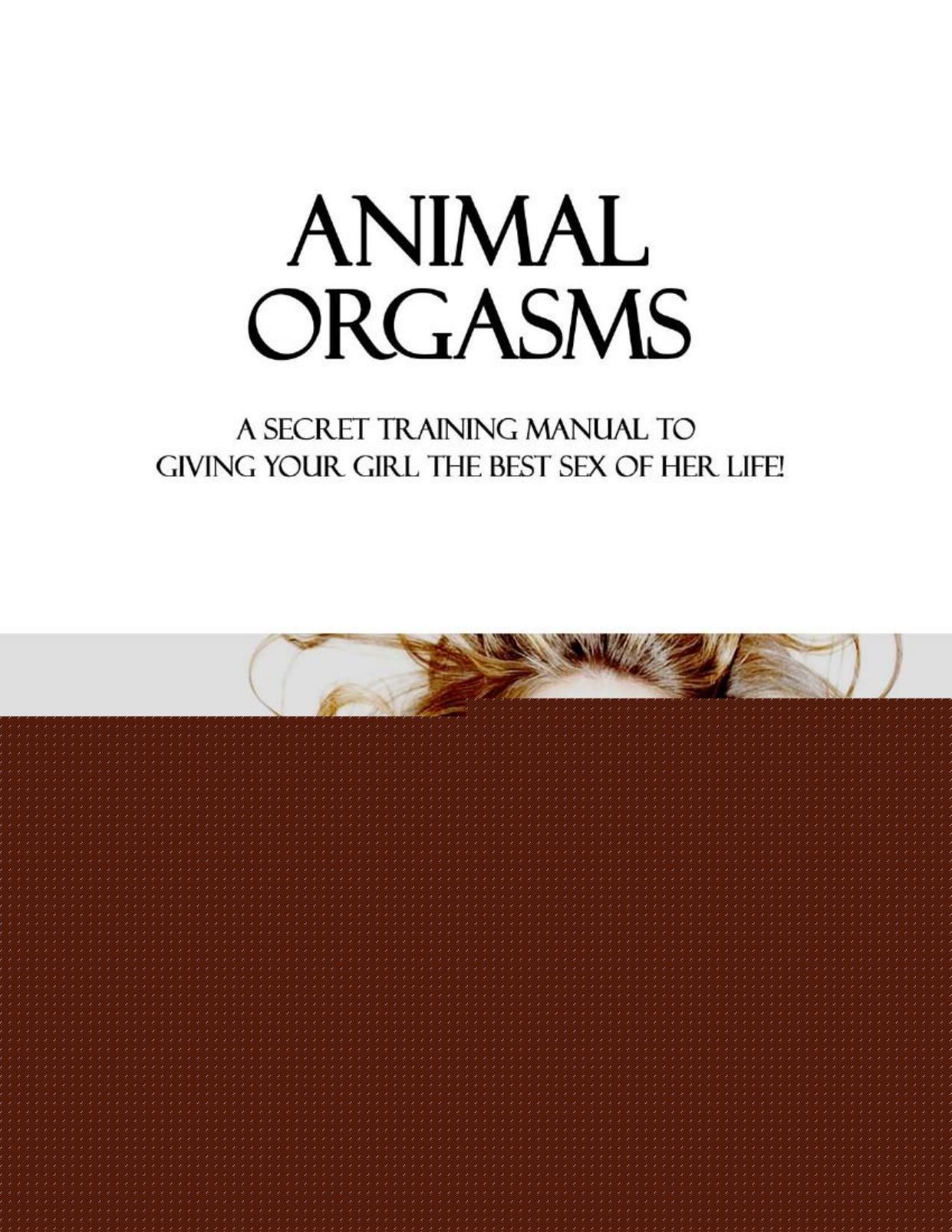 2GTS Animal Orgasms by Unknown
