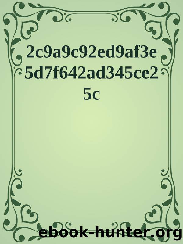 2c9a9c92ed9af3e5d7f642ad345ce25c by Allen James