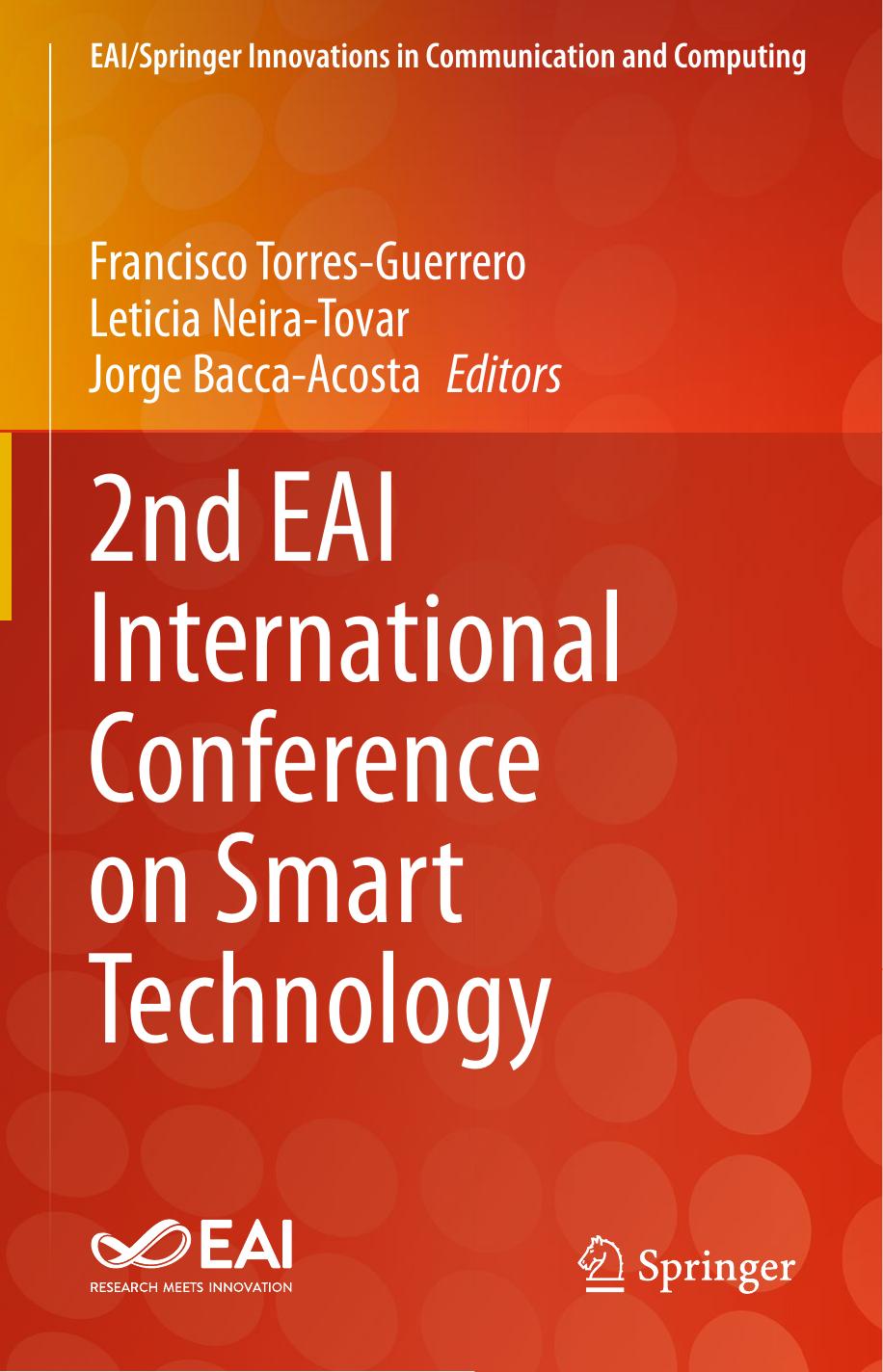 2nd EAI International Conference on Smart Technology by Unknown