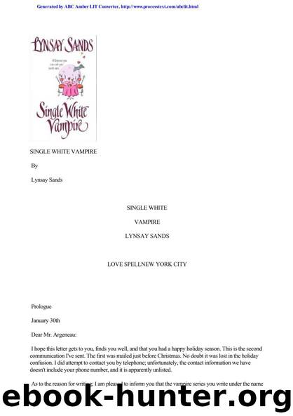 3 Single White Vampire by Unknown