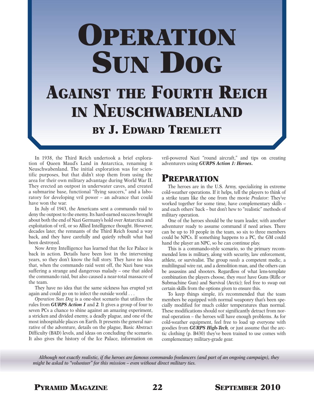 3-23 - ADVENTURE by Operation Sun Dog