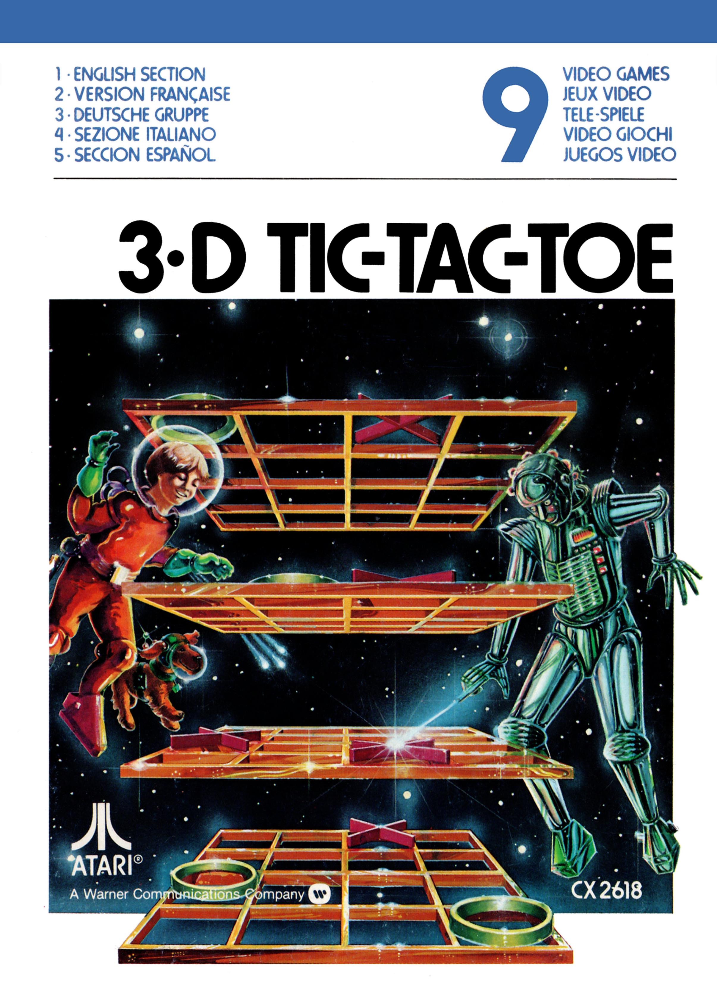 3-D Tic-Tac-Toe (Atari) by Jonathan Grimm