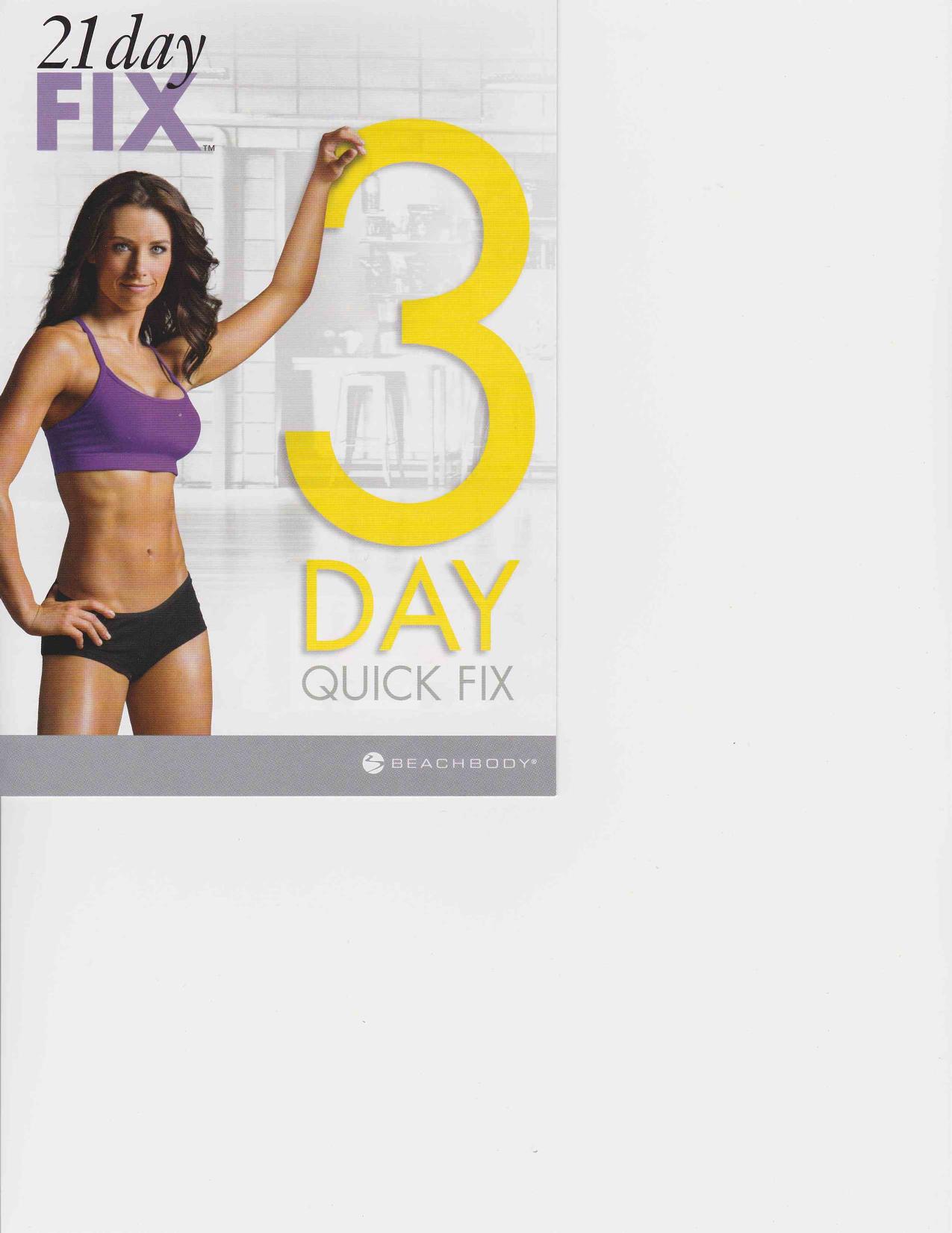 3-Day Quick Fix by Unknown