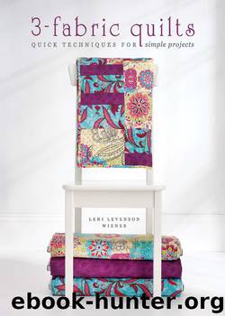3-Fabric Quilts by Leni Levenson Wiener