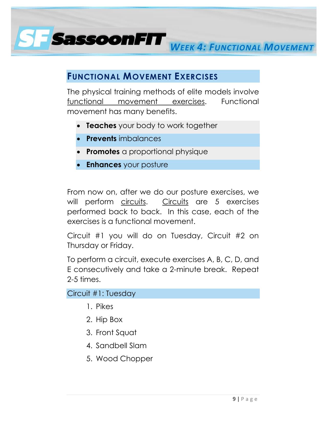 3.1 Functional Movement .pdf by Gamliel Sassoon