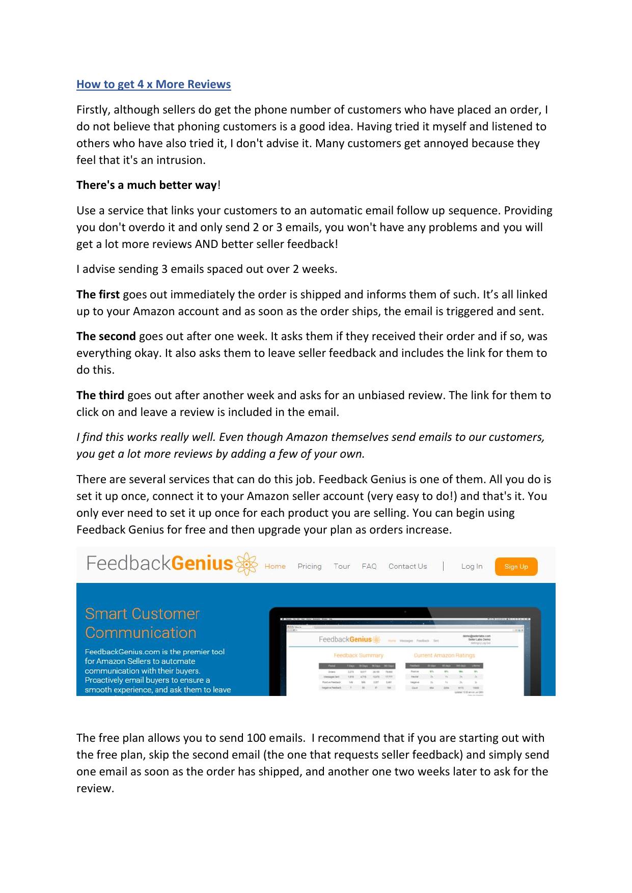 3.1 How to get 4 x More Reviews.pdf by Julie Wilson