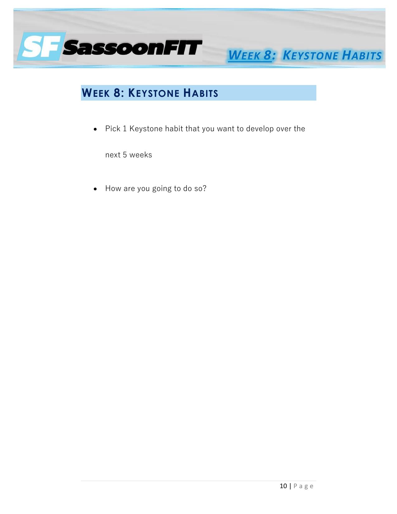3.3 Keystone Habits Assignment.pdf by Gamliel Sassoon