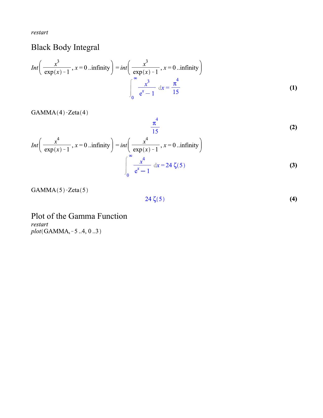 3.5 Special Integrals by Unknown