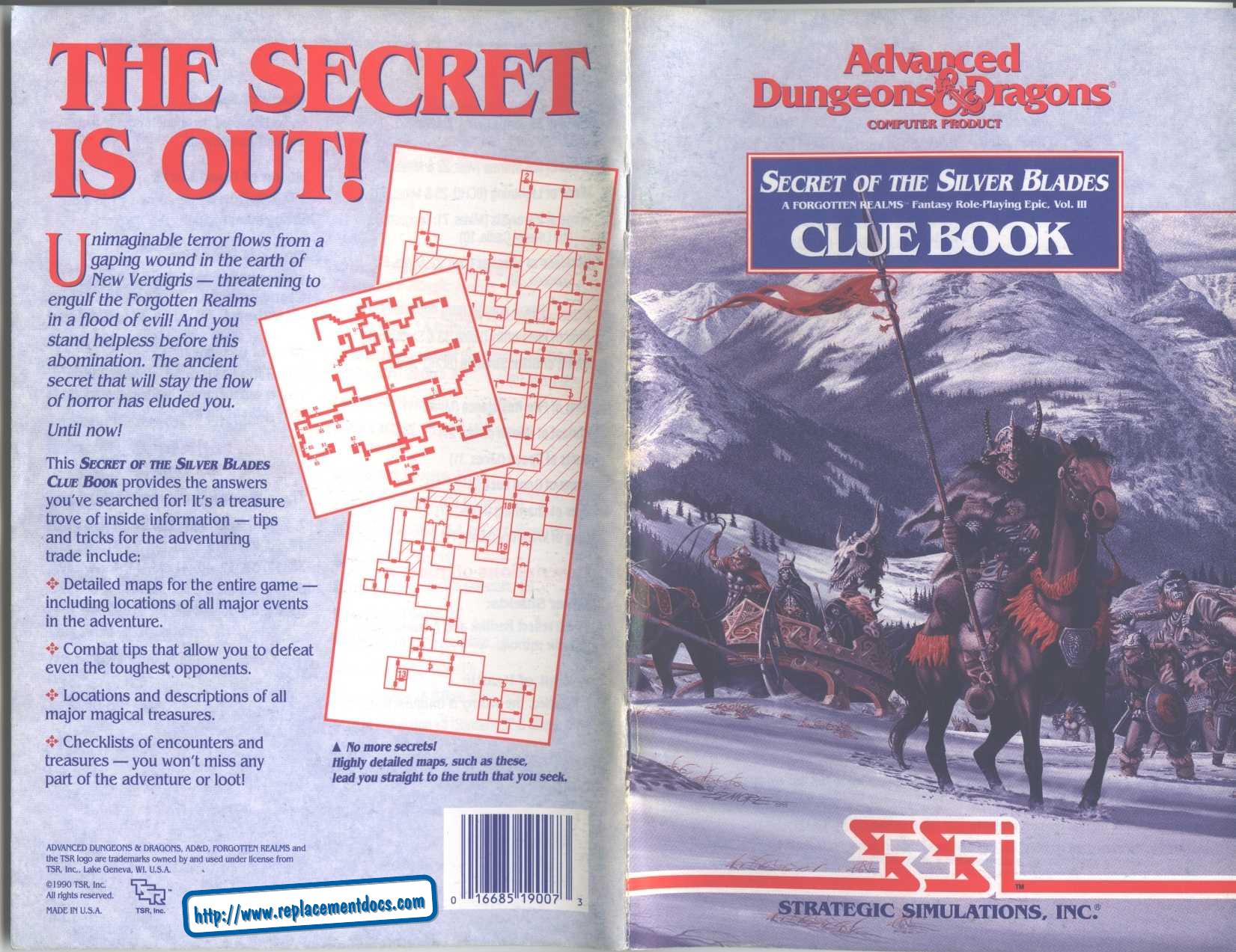 3.secret of the silver blades - Cluebook by PC