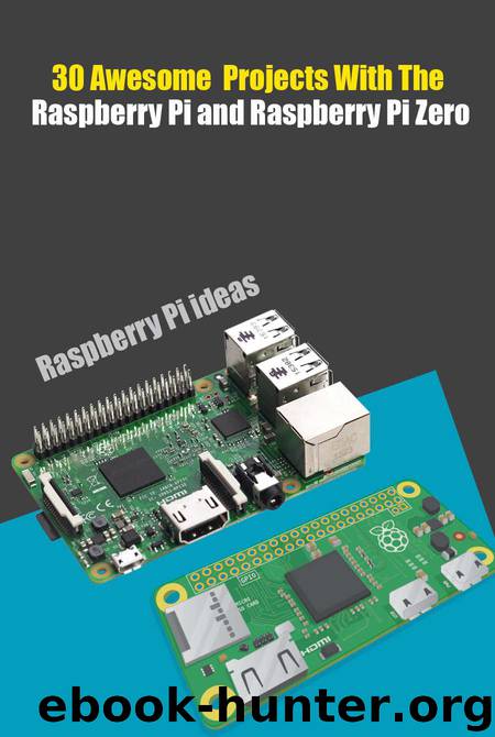 30 Awesome Projects With The Raspberry Pi and Raspberry Pi Zero: Raspberry Pi and Raspberry Pi Zero Ideas For Hobbies by Yulianto Agus