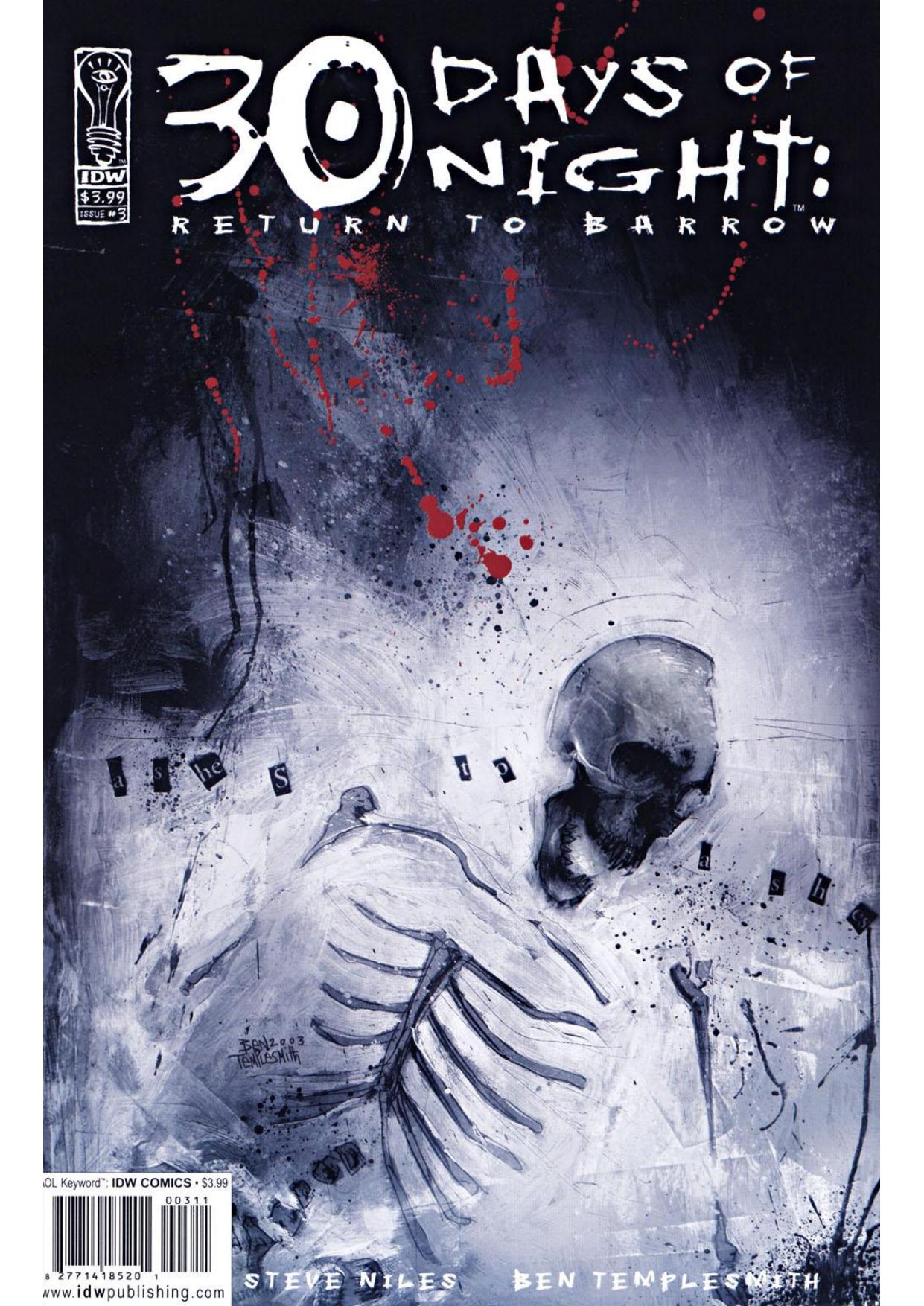 30 Days of Night. Return to Barrow #3 by Unknown
