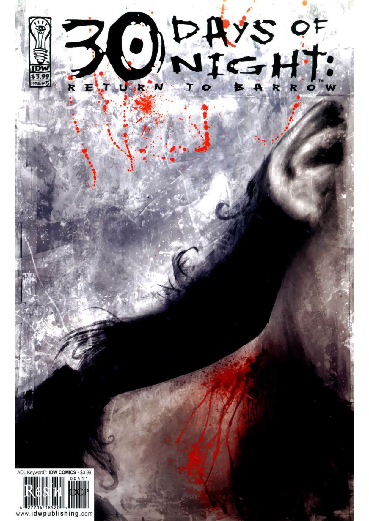 30 Days of Night. Return to Barrow #5 by Unknown