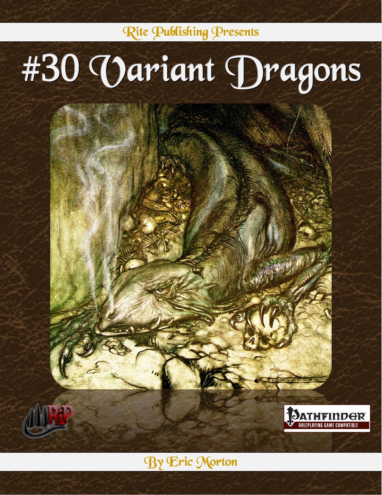 30 Variant Dragons by Unknown