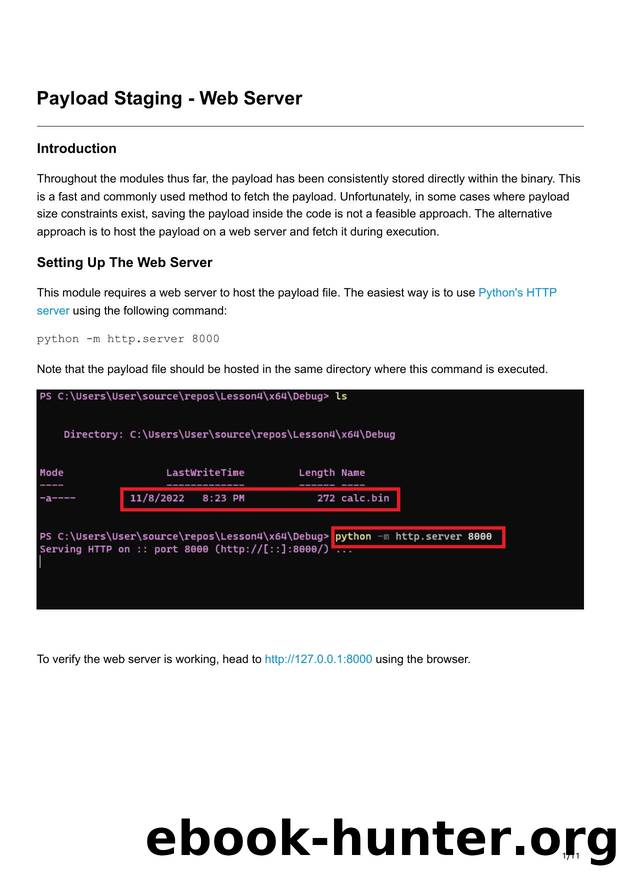 30-Payload Staging by Web Server