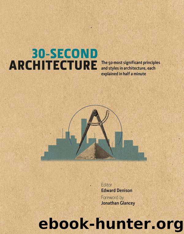 30-Second Architecture: The 50 Most Significant Principles and Styles in Architecture, Each Explained in Half a Minute by Edward Denison & Jonathan Glancey & Dragana Cebzan Antic