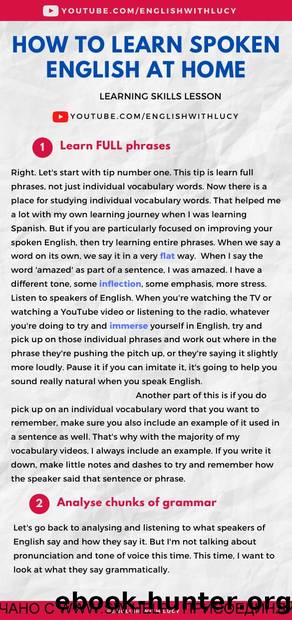 30. Learn Spoken English by lucy.earl