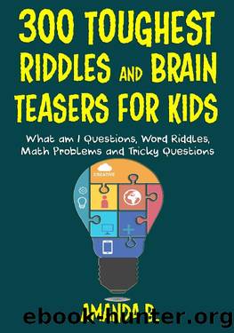 300 Toughest Riddles and Brain Teasers for Kids by Amanda B