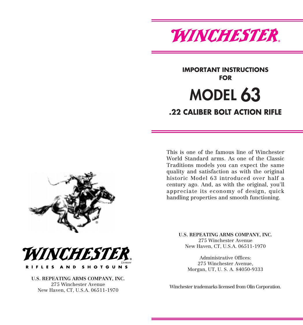 30460 WIN Model 63 OM for PDF by KPSLCDTP
