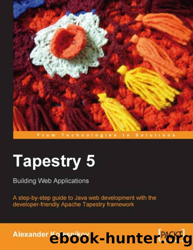 307 Tapestry 5 Building Web Applications by Unknown