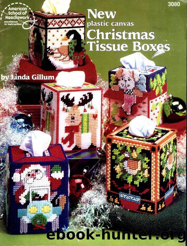 3080 Christmas Tissue Boxes by Unknown