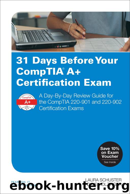31 Days Before Your CompTIA A+ Certification Exam by Dave Holzinger & Laura Schuster