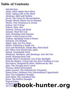 31 Men of the Bible by Holman Bible Staff