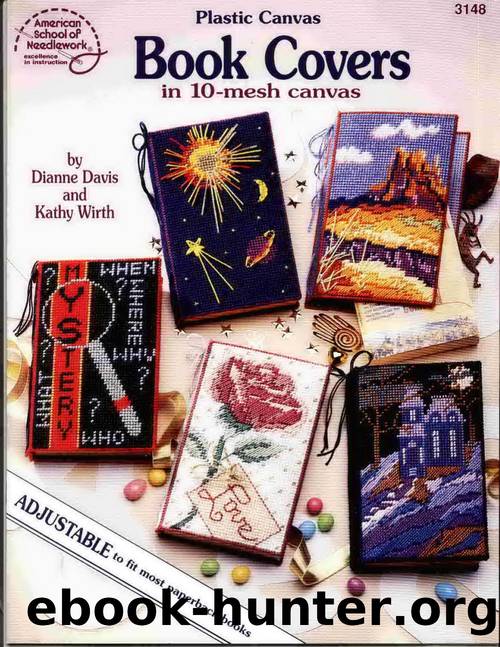 3148 Dianne Davis and Kathy Wirth by Book Cover in 10-mesh canvas