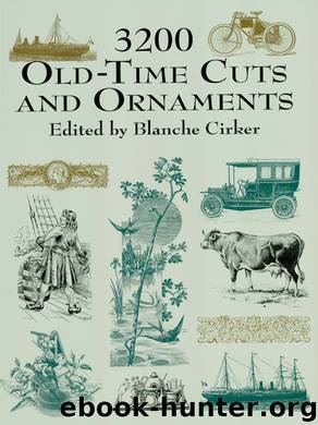 3200 Old-Time Cuts and Ornaments by Blanche Cirker