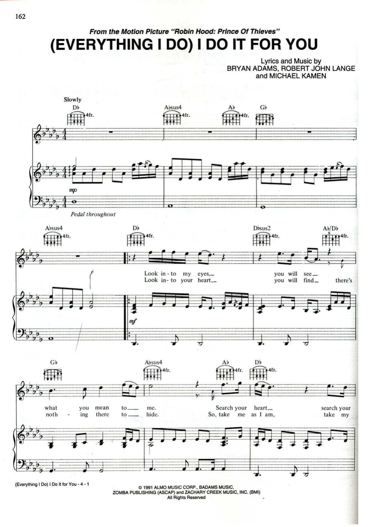 33 Bryan Adams-(Everything I Do) I Do It For You by Unknown