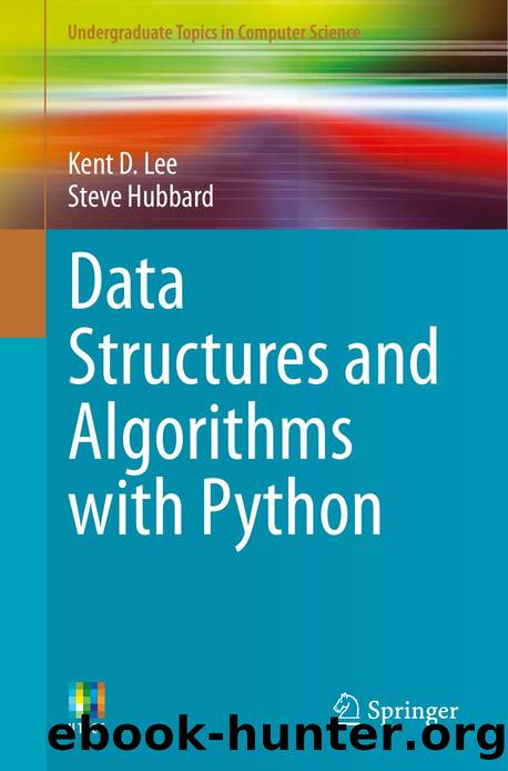 3319130714 Data Structures and Algorithms with Python [Lee & Hubbard 2015] {EA3C7200} by Unknown