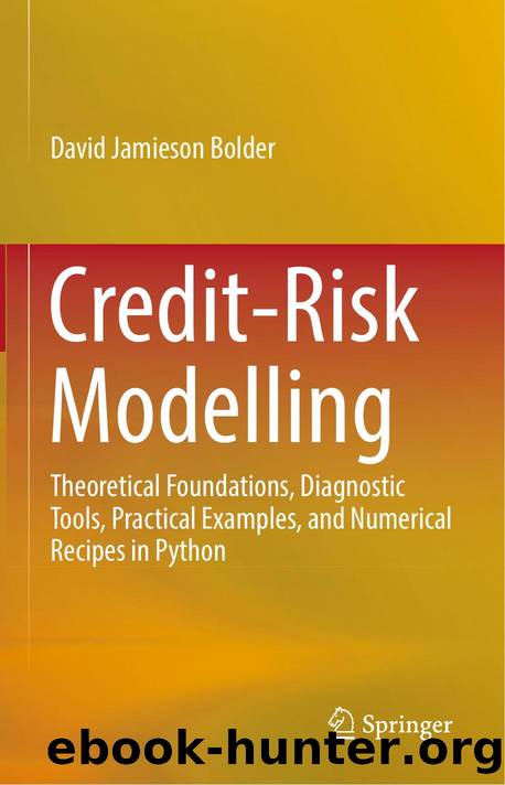 3319946870 Credit-Risk Modelling; Theoretical Foundations, Diagnostic Tools, Practical Examples, and Numerical Recipes in Python [Bolder 2018] {C558CFDD} by Unknown
