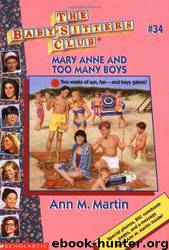 34 - Mary Anne and Too Many Boy by Ann M. Martin