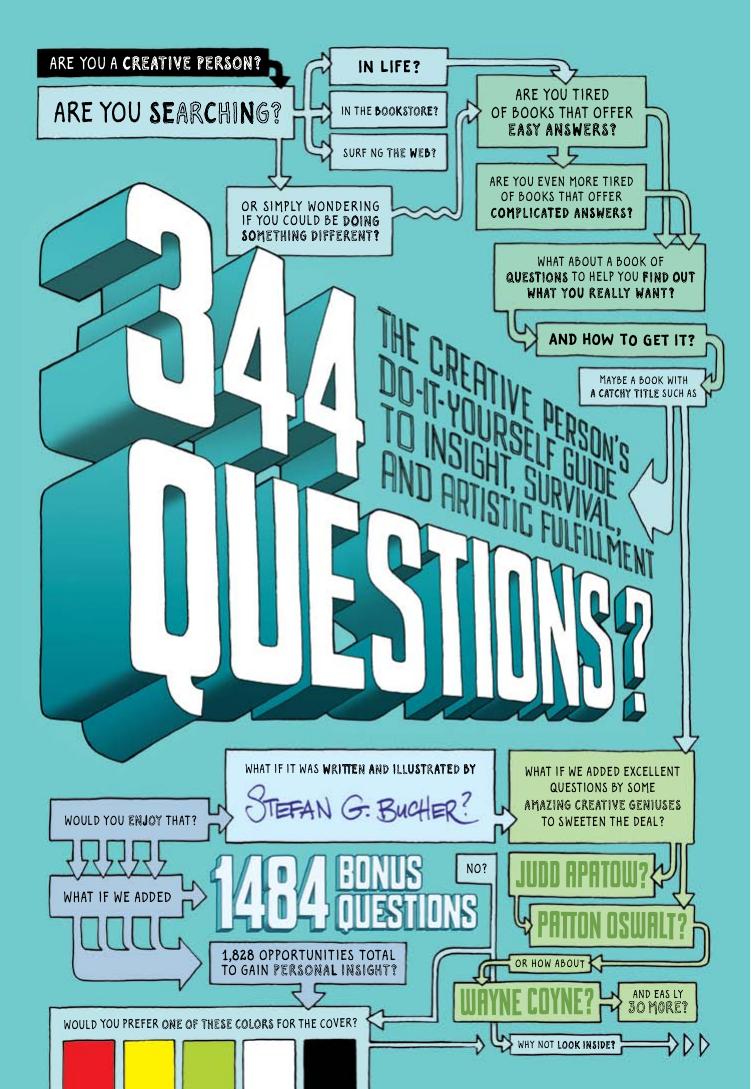 344 Questions: The Creative Personâs Do-It-Yourself Guide To Insight, Survival, And Artistic Fulfillment by Stefan G. Bucher