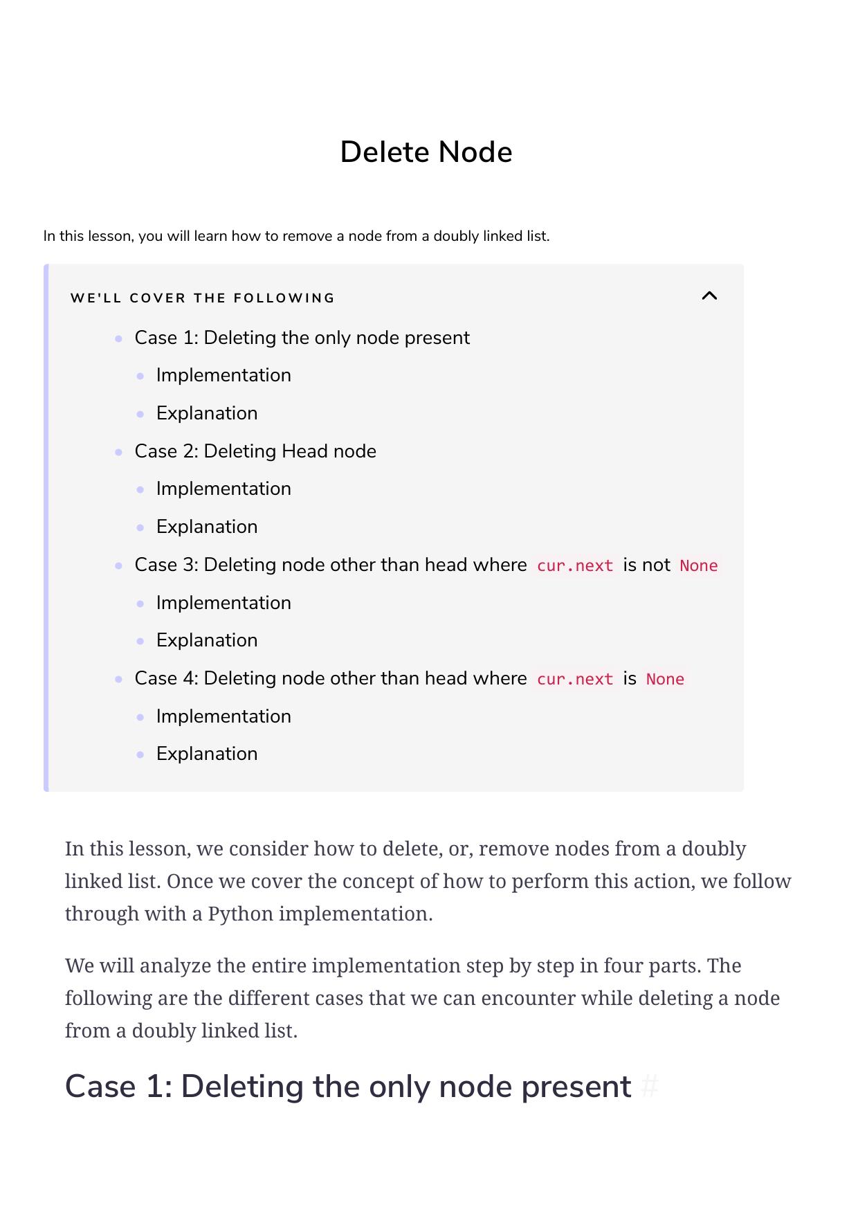 35 Delete Node by Unknown