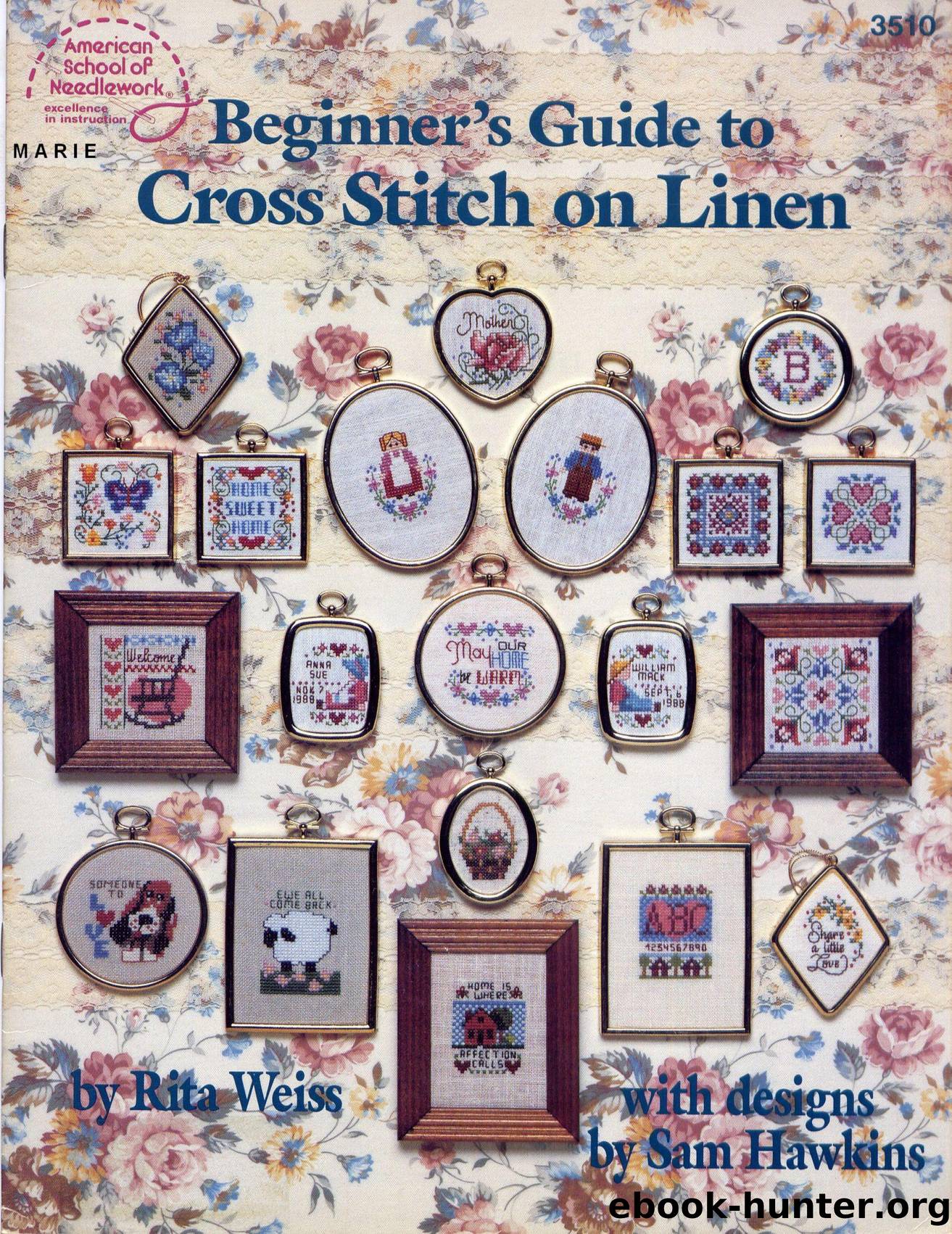 3510 Beginners Guide to Cross Stitch on Linen by Unknown