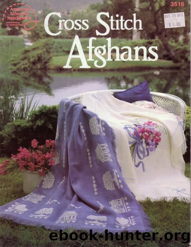3516 Cross Stitch Afghans by Unknown