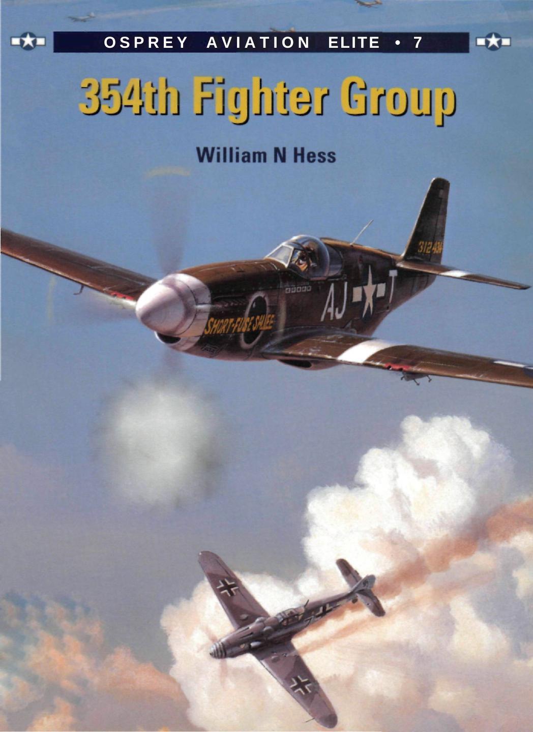354th Fighter Group by William Hess Chris Davey