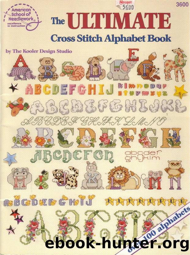 3600 The Ultimate Cross Stitch Alphabet by Unknown