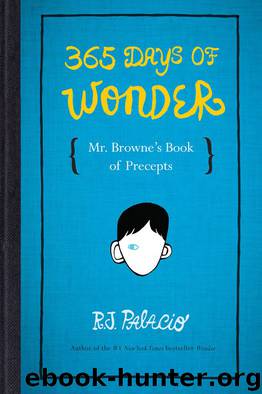 365 Days of Wonder by R J Palacio