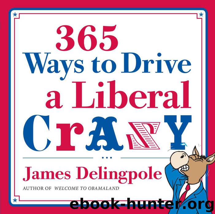 365 Ways to Drive a Liberal Crazy by James Delingpole