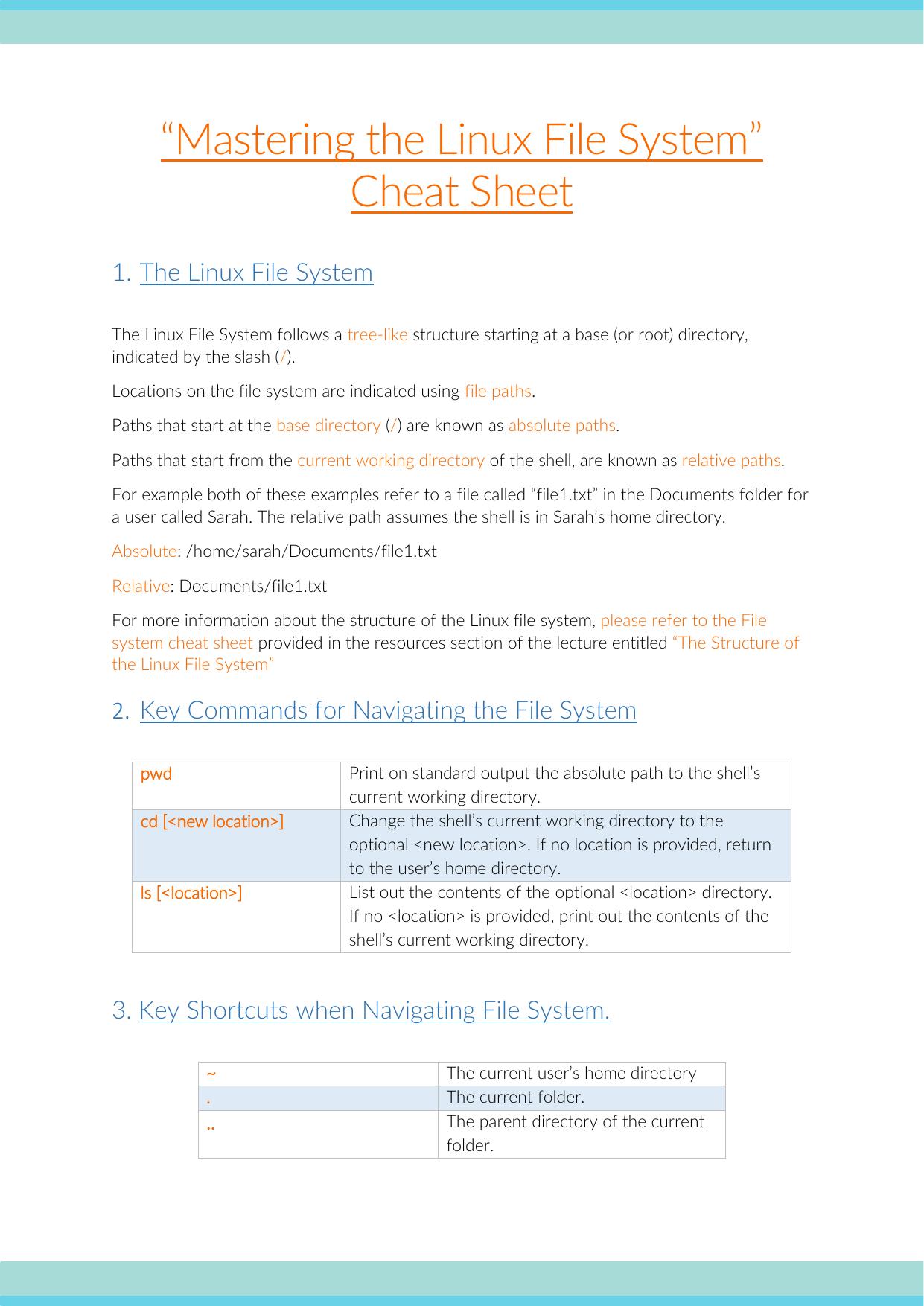 38.1 Section 3 Cheat Sheet.pdf by UoN User
