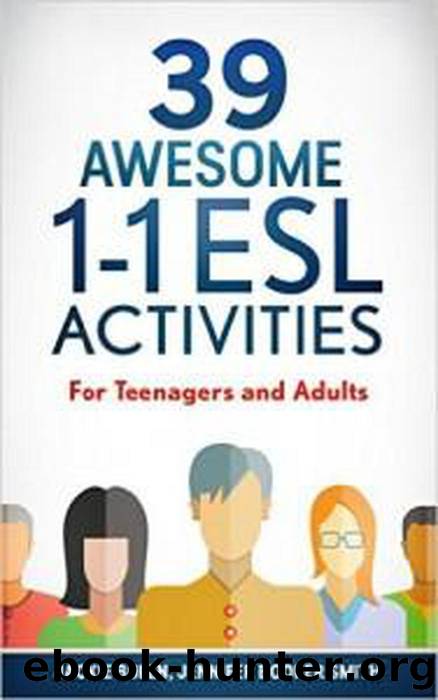 39 Awesome 1-1 ESL Activities by Jackie Bolen