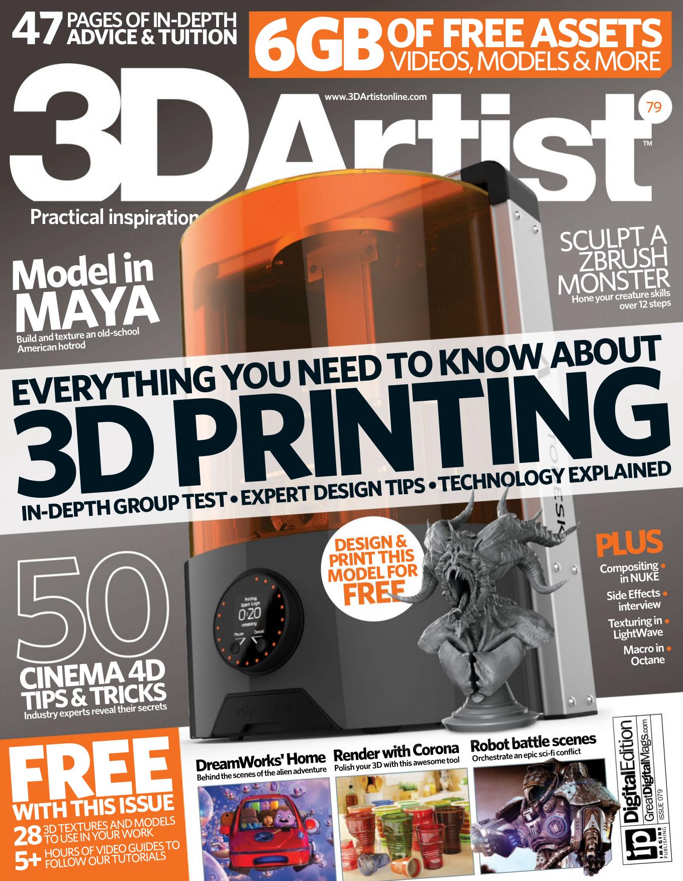 3D Artist - Issue 79 by Unknow
