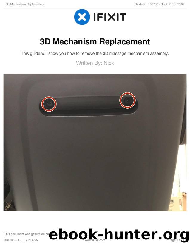 3D Mechanism Replacement by Unknown