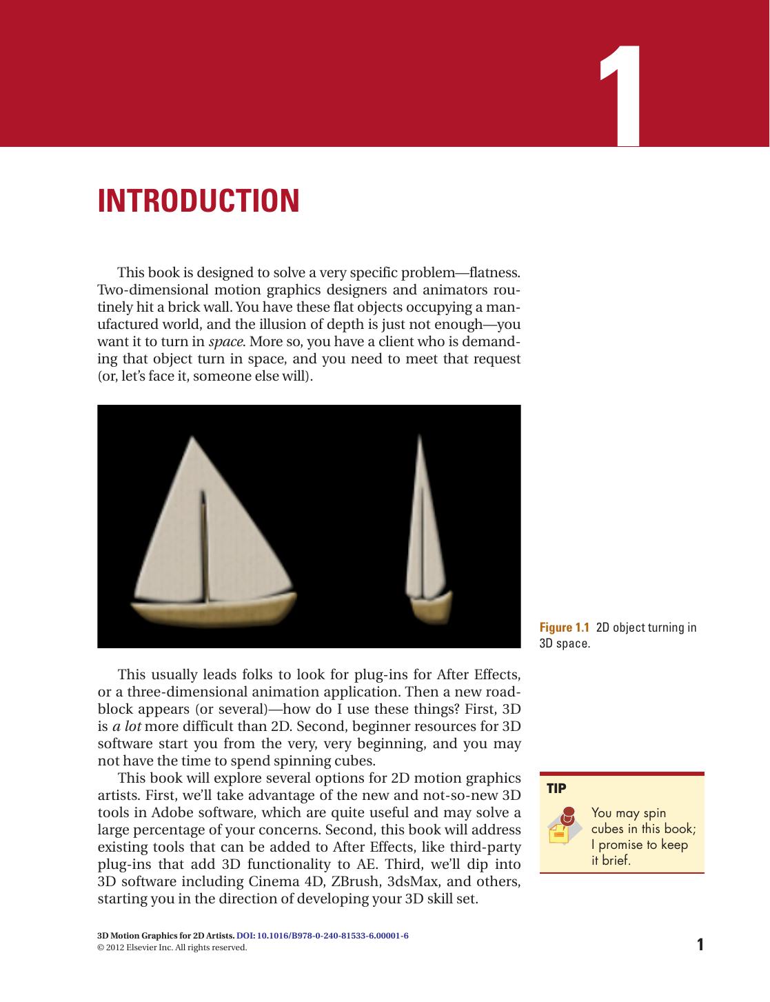 3D Motion Graphics for 2D Artists. Conquering the Third Dimension by Bill Byrne (Auth.)