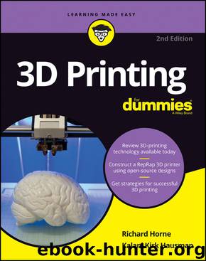 3D Printing For Dummies (For Dummies (Computers)) by Richard Horne